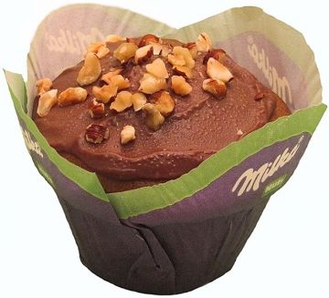 Muffin Schoko mit Milka Nuts 105g